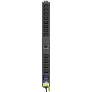 8x 10A IEC 60320 C13 & 4x 16A IEC 60320 C19 Socket Power Metered 16A Plug PDU - Image 2