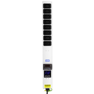 8 Way 10A IEC 60320 C13 Power Metered Sockets 16A Plug PDU - Image 2