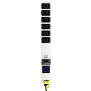 6 Way 16A IEC 60320 C19 Power Metered Sockets 16A Plug PDU - Image 2