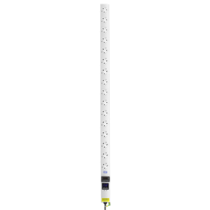 16 Way 13A Power Metered Sockets Angled Right 32A Plug PDU - Image 2