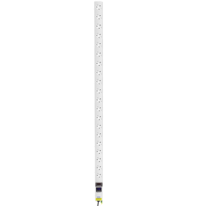 20 Way 13A Power Metered Sockets Angled Left 16A Plug PDU - Image 2