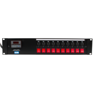 10 Way 2U 19" Power Metered 10A IEC 60320 C13 Socket PDU - Image 2