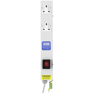 2 Way 13A Vertical Sockets Illuminated Main Switch 13A Plug PDU - Image 2