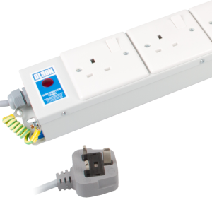 8 Way 13A Switched Socket Neon Flat PDU - Image 4