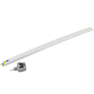 20 Way 13A Sockets Angled Left Neon 13A Plug PDU - Image 3