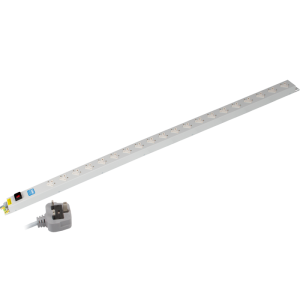 20 Way 13A Sockets Angled Right Illuminated Main Switch 13A Plug PDU - Image 3