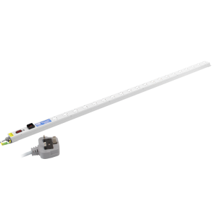 20 Way 13A Vertical Sockets RF Filtered Surge Protected Illuminated Main Switch Fused 13A Plug PDU - Image 3