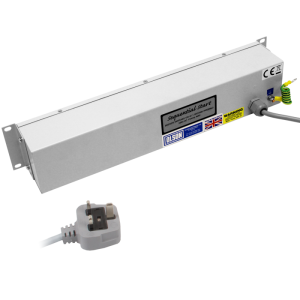 6 Way 19" 2U 13A Sequential Start Main Switch Rack Mount PDU - Image 4