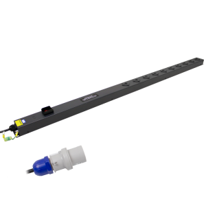 10 Way 13A Sequential Start Vertical Illuminated Main Switch 16A Plug PDU - Image 3