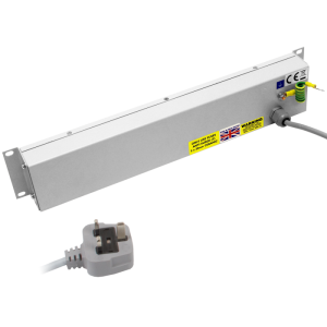 9 Way 19" 2U 10A IEC 60320 C13 Individual Neon & Fused PDU - Image 4