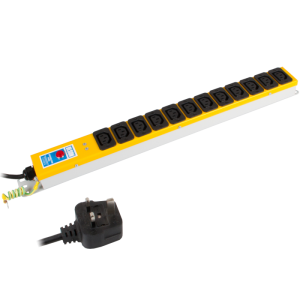 12 Way 10A IEC 60320 C13 Socket Neon 13A Plug PDU - Image 3