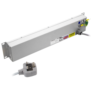 4 Way 19" 2U 13A Individually Fused Rack Mount PDU - Image 4