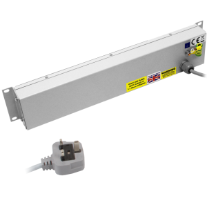8 Way 19" 2U 10A IEC 60320 C13 Neon Individually Fused PDU - Image 4