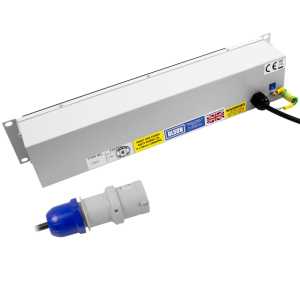 10 Way 2U 19" 16A IEC 60320 C19 Neon Individually Fused 32A Plug PDU - Image 4