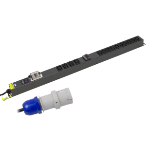 10x 10A IEC 60320 C13 & 4x 16A IEC 60320 C19 Socket Circuit Breaker Power Metered 32A Plug PDU - Image 3