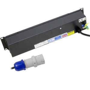 19" 2U 12x 10A IEC 60320 C13 & 4x 16A IEC 60320 C19 Neon & Fused 32A Plug PDU - Image 4