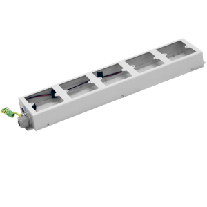 5 x 1 Gang Accessory Mount Neon Flat Portable Empty Box PDU - Image 3