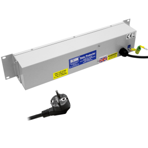 4 Way 19" 2U 10A Schuko RF Filtered Surge Protected Fused Main Switch Rack Mount PDU - Image 4