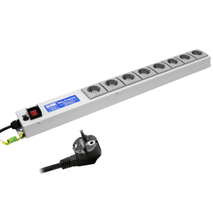 8 Way 10A Schuko RF Filtered Surge Protected Fused Main Switch PDU - Image 3
