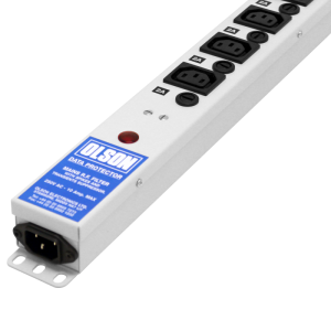 5 Way 10A IEC C13 Sockets Individually Fused RF Filtered Surge Protected Neon C14 Inlet PDU - Image 4