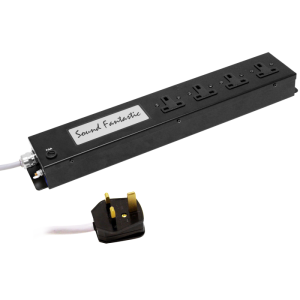 Sound Fantastic 4 Way 13A Unswitched Socket RFI Filtered Earthline Choke Transient Supressor Hi-Fi Audio PDU - Image 3