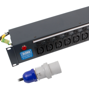 12 Way 19" 2U 10A IEC 60320 C13 Individually Fused 16A Plug PDU - Image 4