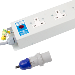 6 Way 13A Unswitched Socket Neon 16A Plug PDU - Image 4