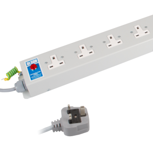 8 Way 13A Unswitched Socket Neon 13A Plug PDU - Image 4