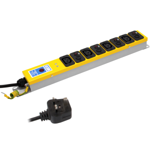 4 Way 10A Individual Neon Fused IEC C13 Sockets 13A Plug PDU - Image 3