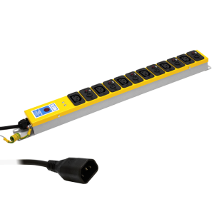 6 Way 10A Individual Neon Fused IEC C13 Sockets IEC 60320 C14 Plug PDU - Image 3