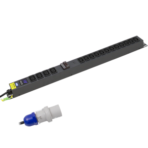 12x 10A IEC 60320 C13 & 4x 16A IEC 60320 C19 Socket Power Metered 16A Plug PDU - Image 3