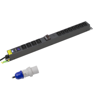 8x 10A IEC 60320 C13 & 4x 16A IEC 60320 C19 Socket Power Metered 16A Plug PDU - Image 3