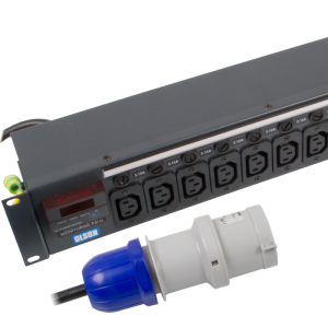 12 Way 19" 2U 10A Power Metered IEC 60320 C13 Individually Fused 32A Plug PDU - Image 4