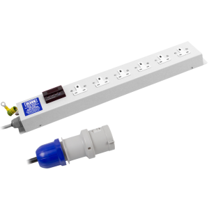 6 Way 13A Power Metered & Surge Protected 32A Plug PDU - Image 3