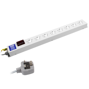 8 Way 13A Power Metered & Surge Protected 13A Plug PDU - Image 3