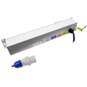 6 Way 1.5U 19" Power Metered 16A IEC 60320 C19 Main Switch Fused PDU - Image 4