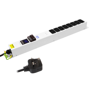 8 Way 10A IEC 60320 C13 Power Metered Sockets 13A Plug PDU - Image 3