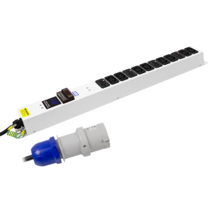 8 Way 10A IEC 60320 C13 4x Neon Fused Power Metered Sockets 32A Plug PDU - Image 3