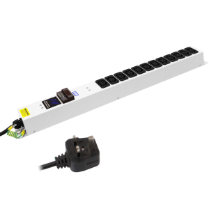 12 Way 10A IEC 60320 C13 Power Metered Sockets 13A Plug PDU - Image 3