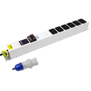 6 Way 16A IEC 60320 C19 Power Metered Sockets 16A Plug PDU - Image 3
