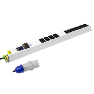 8x 10A IEC 60320 C13 & 4x 16A IEC 60320 C19 Socket Power Metered PDU - Image 3