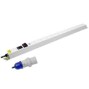 12 Way 13A Power Metered Sockets Angled Right 16A Plug PDU - Image 3
