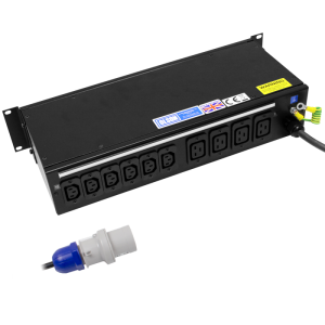2U 19" Power Metered 6x 10A IEC 60320 C13 & 4x 16A IEC 60320 C19 Socket PDU - Image 5