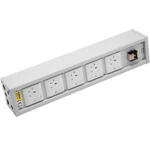 5 Way 13A Individually Switched DP Circuit Breaker Power Post Service Pillar - Image 5