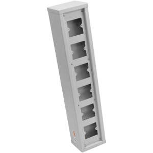 6 Way 13A Individually Switched + 6 Accessory Mount Power Post Service Pillar - Image 3