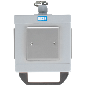 2 Way 13A Switched Metal Clad Socket Suspended Service Unit - Image 3